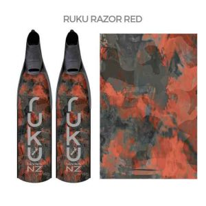Ruku Blades - Razor Red Camo- Blades only