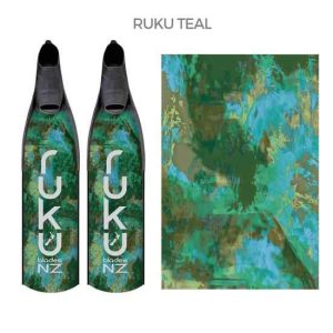 Ruku Blades - Teal Camo- Blades only