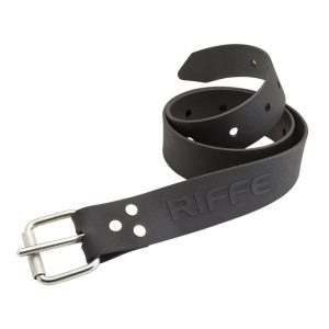 Riffe Marseille Silicone Weight Belt - Black