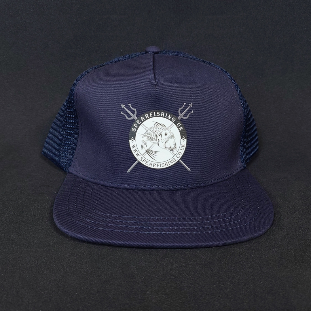 Spearfishing UK Trucker Cap - Navy - Image 2