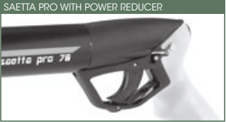 Cressi Saetta Pro speargun power reducer