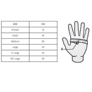 Salvimar glove size chart