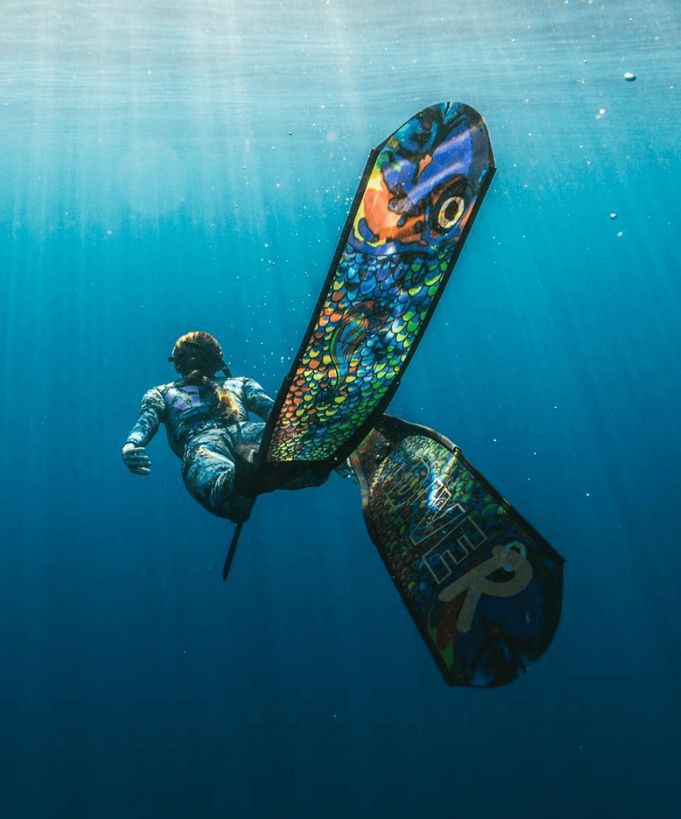 DiveR Parrot Fish Spearfishing Fins - Image 4