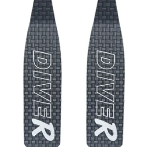 DiveR Grey Innegra V2 Spearfishing Fins