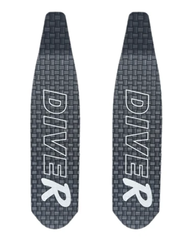DiveR Grey Innegra V2 Spearfishing Fins