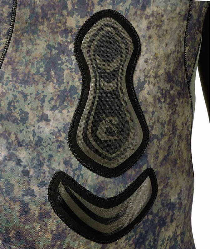 Cressi Seppia green/brown camouflage Jacket - Image 5