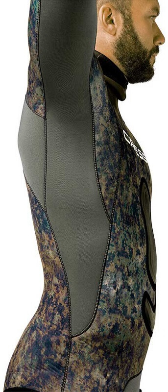 Cressi Seppia green/brown camouflage Jacket - Image 6