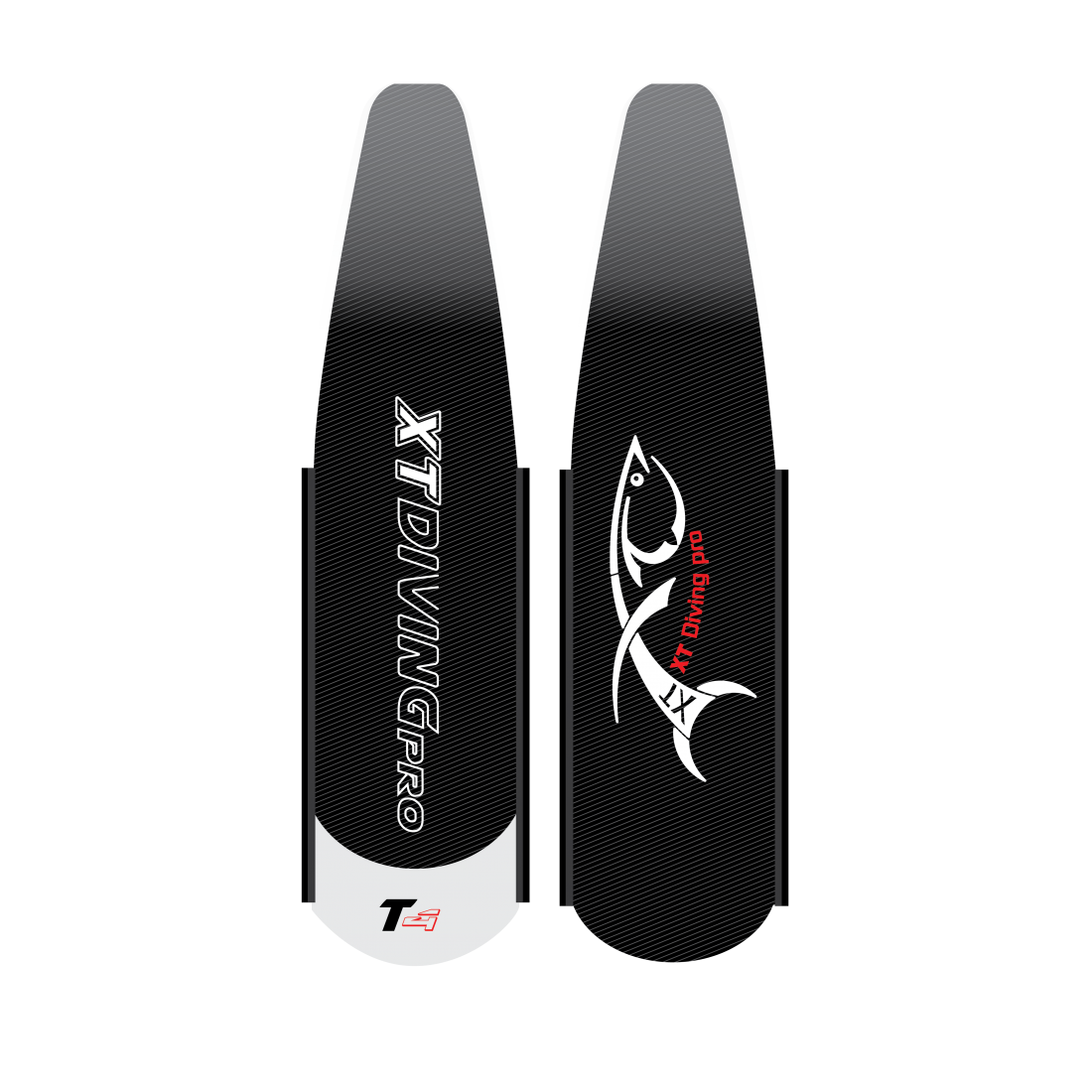 XT Diving Pro T4 Long- Carbon Blades only