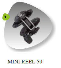 Salvimar V-Pro speargun mini reel 50