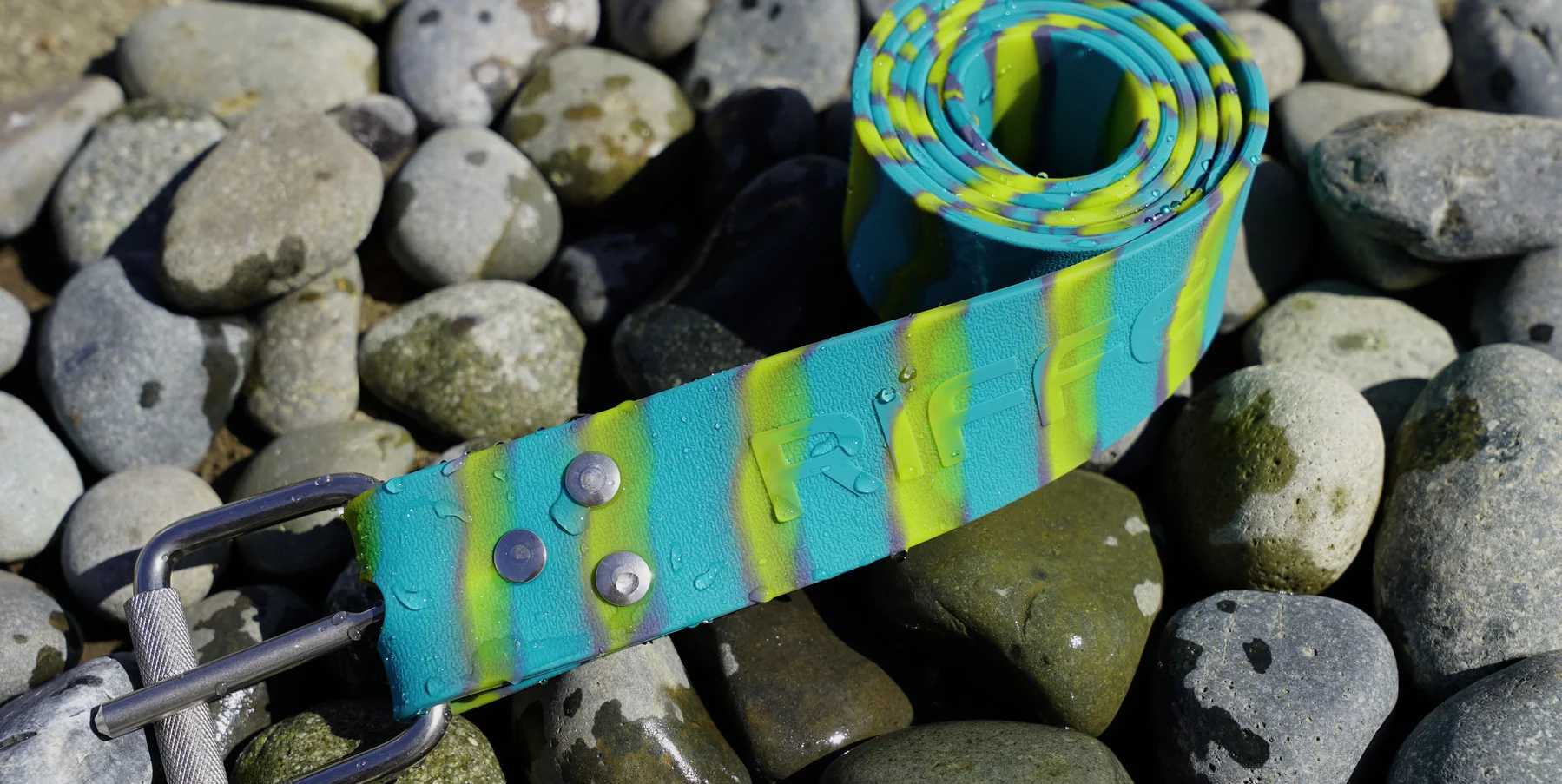 Riffe Silicone Freediving Weight Belt - Marseille Buckle - Image 15