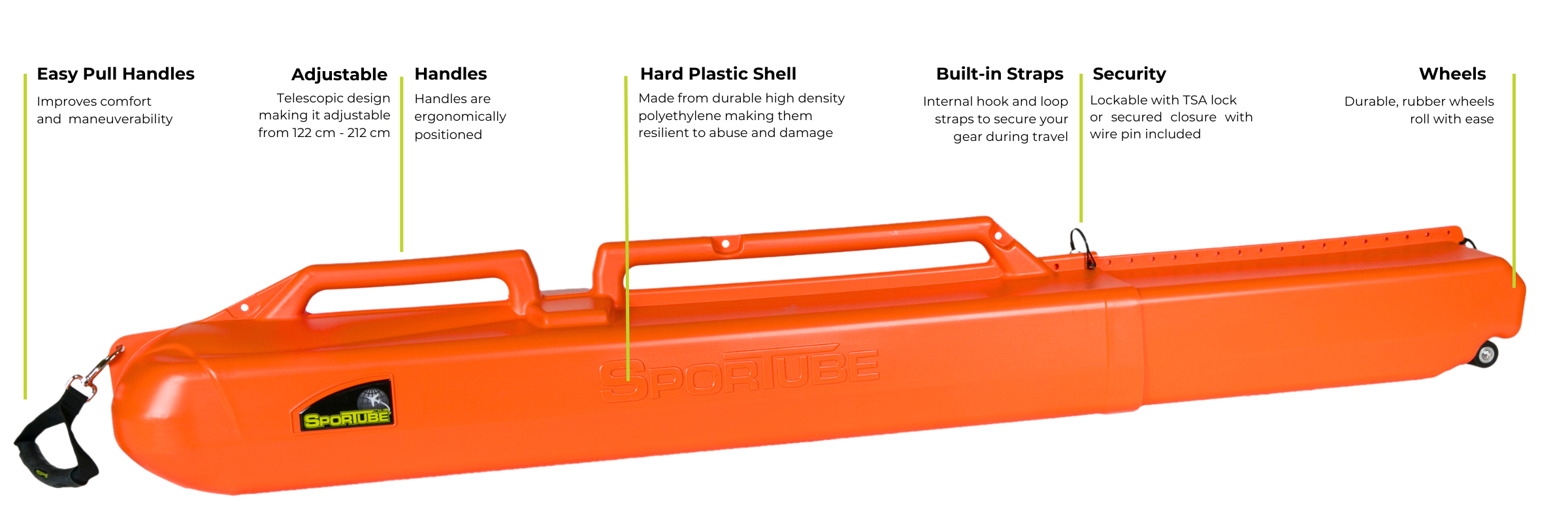 Sportube Series 2 Hard case Blaze Orange - Image 3