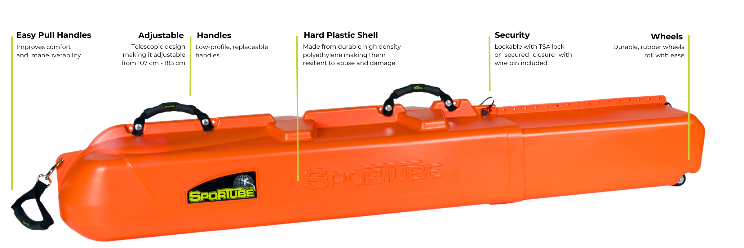 Sportube Series 3 Hard Case - Blaze Orange - Image 3
