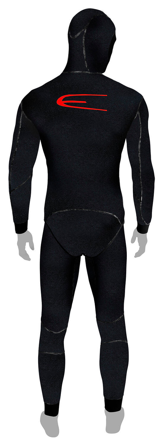 Epsealon Shadow Black Spearfishing Jacket - Image 15