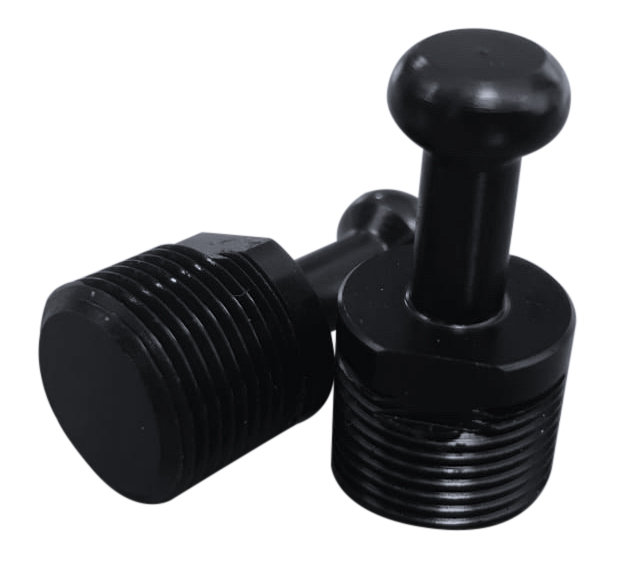 Epsealon Black Plastic Threaded Brush with Inserts (2pcs)