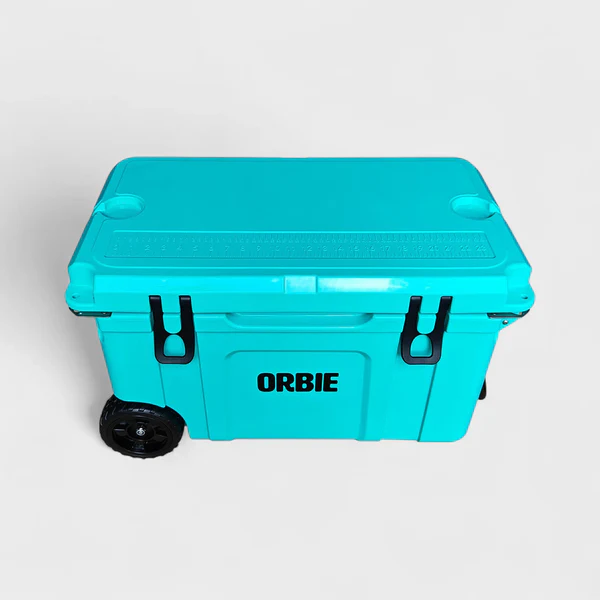 Orbie 55 Wheeled Cooler - Turquoise - Image 6