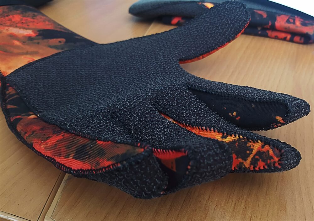 Epsealon 3mm Wetsuit Gloves Red Fusion - Image 5