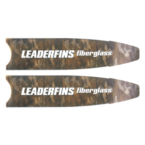 Leaderfins Custom Green Camo Blades