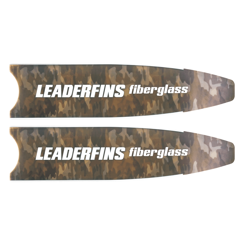 Leaderfins Custom Green Camo Blades