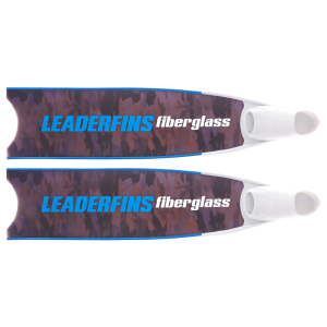 Leaderfins Custom Grey Camo Fins