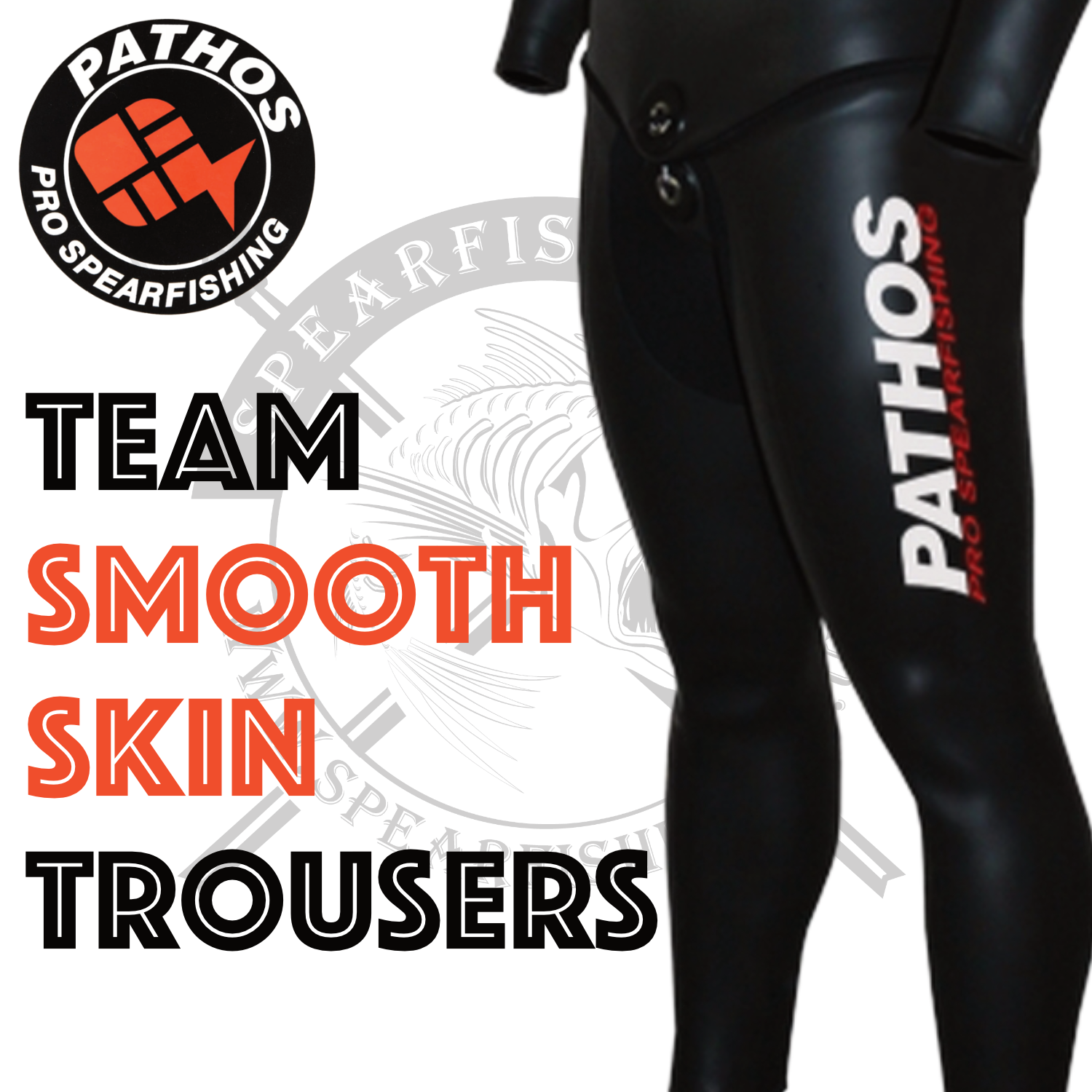 Pathos Team Smooth Skin Heiwa Wetsuit Trousers - Image 3
