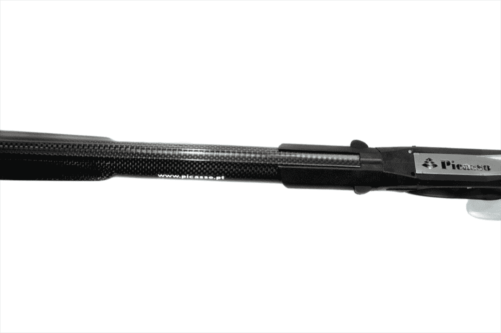 Picasso Magnum BW Carbon Rail Speargun Red Camo 85cm - Image 6
