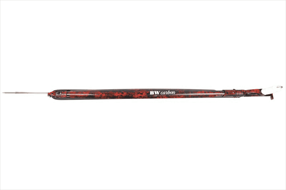 Picasso Magnum BW Carbon Rail Speargun Red Camo 85cm - Image 8