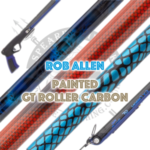 Rob Allen Custom Camo GT Carbon Roller Speargun