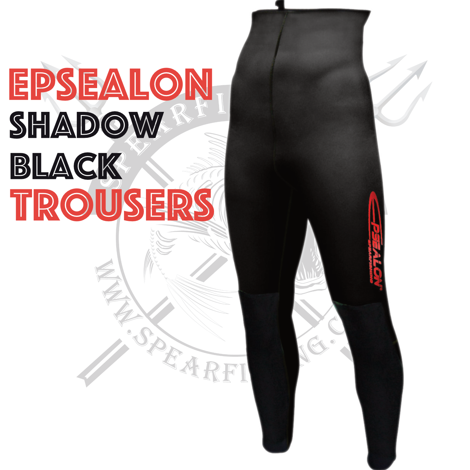 Epsealon Shadow Black Spearfishing Trousers - Image 4