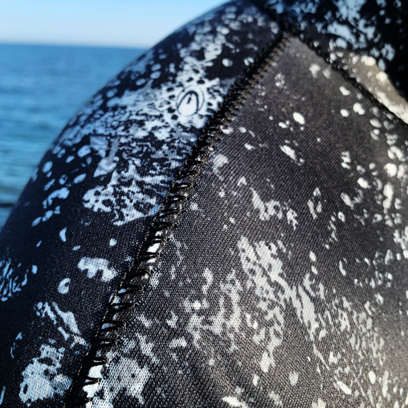 Epsealon Black Seabass Wetsuit Jacket - Image 4