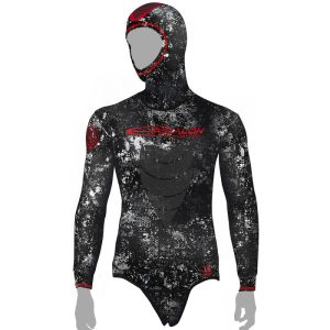 Epsealon Black Seabass Wetsuit Jacket