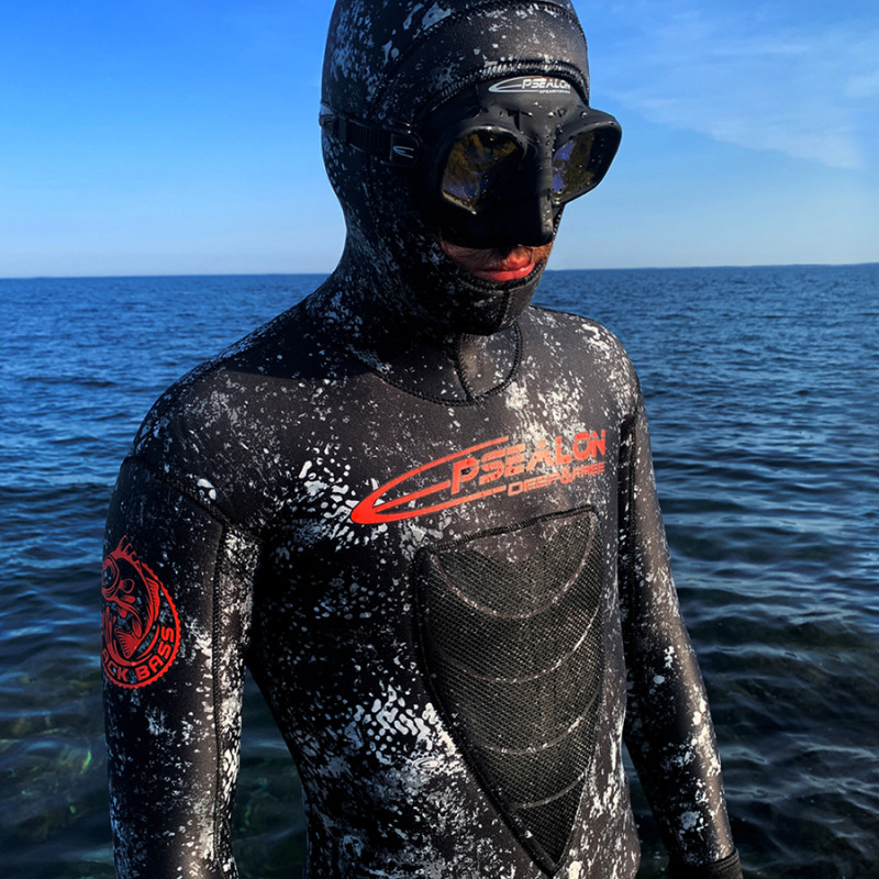 Epsealon Black Seabass Wetsuit Jacket - Image 2